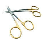 GOLDMAN FOX TC SCISSORS DOUBLE CURVED 13 CM - Image 2